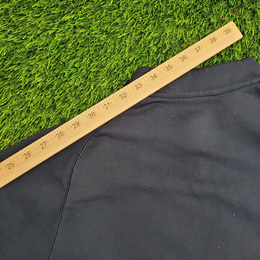 ADIDAS 1/4 Zip Sweater XL 25x30 Navy-Blue Climawarm